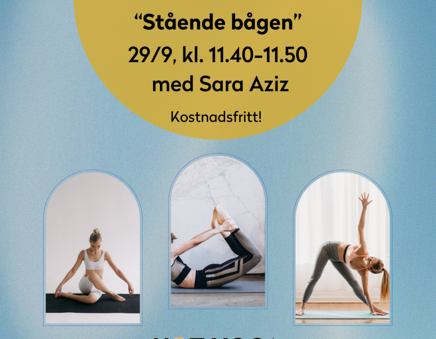 Kopia av Vårens första mini Posture Clinic hålls 24, kl. 17.55-18.05 (1)