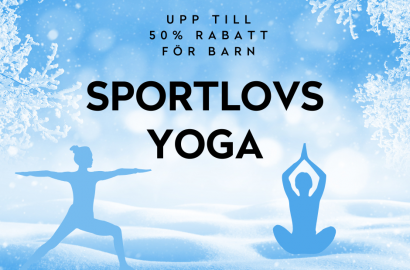 Sportlovsyoga (Facebook-inlägg)